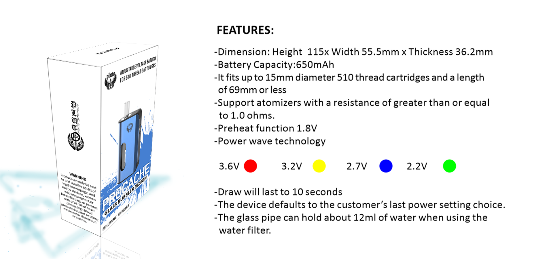 Procache packaging