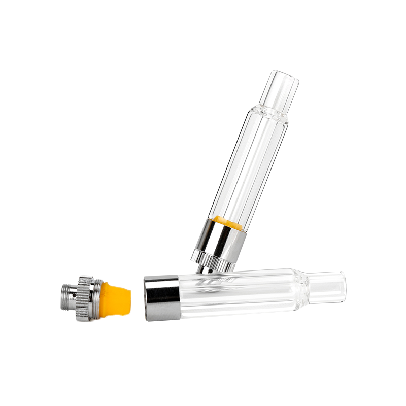 China 0.5ML / 1.0ML / 2.0ML FULL GLASS BOTTOM CERAMIC COIL 510 CARTRIDGE ( GLASS MOUTHPIECE) Manufacturer and Supplier